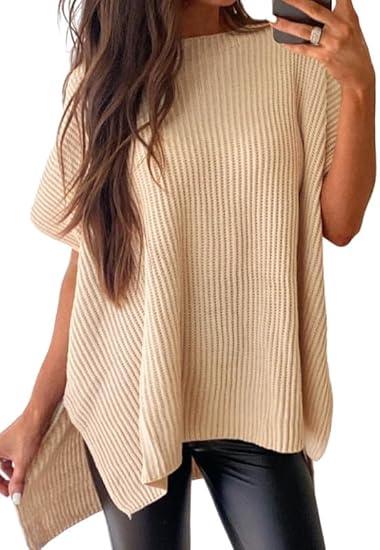 SANDRINE™ - Effortless Chic Sweater Top - MABEL LONDON