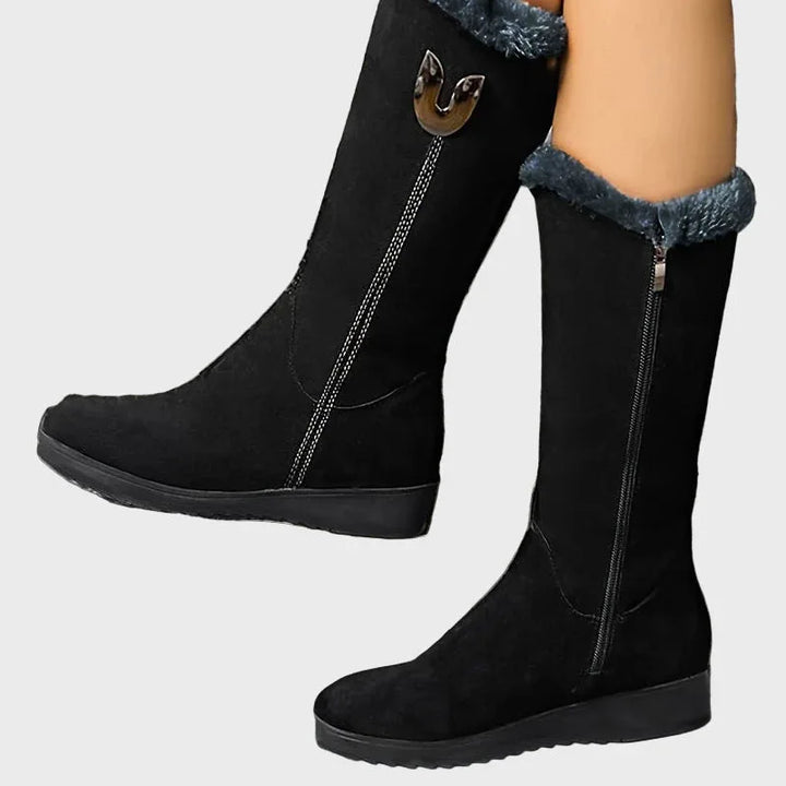 Kylie | Mid-Calf Boots - MABEL LONDON