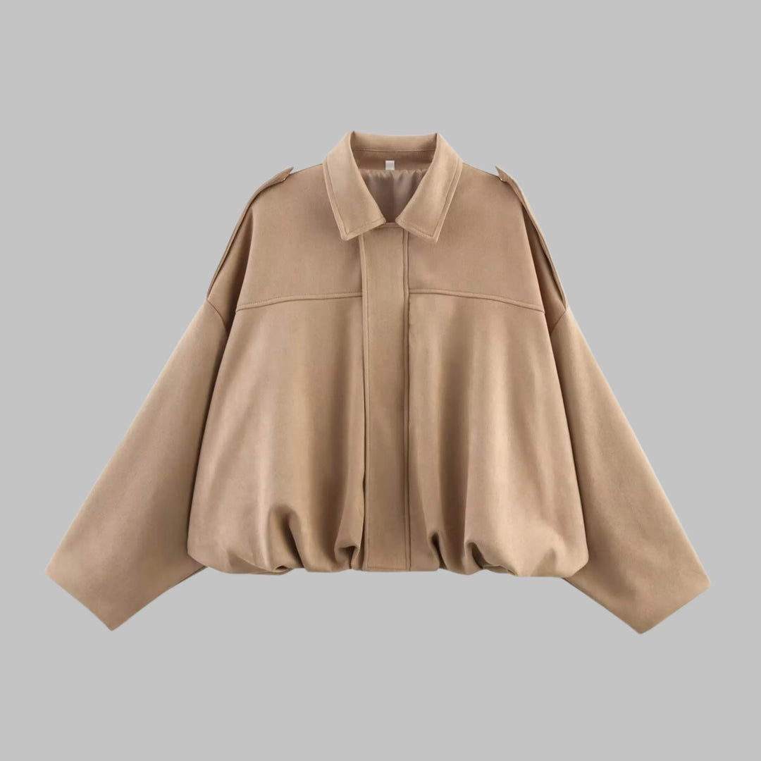 ARBANA™ - Comfy Loose Fit Military Jacket - MABEL LONDON