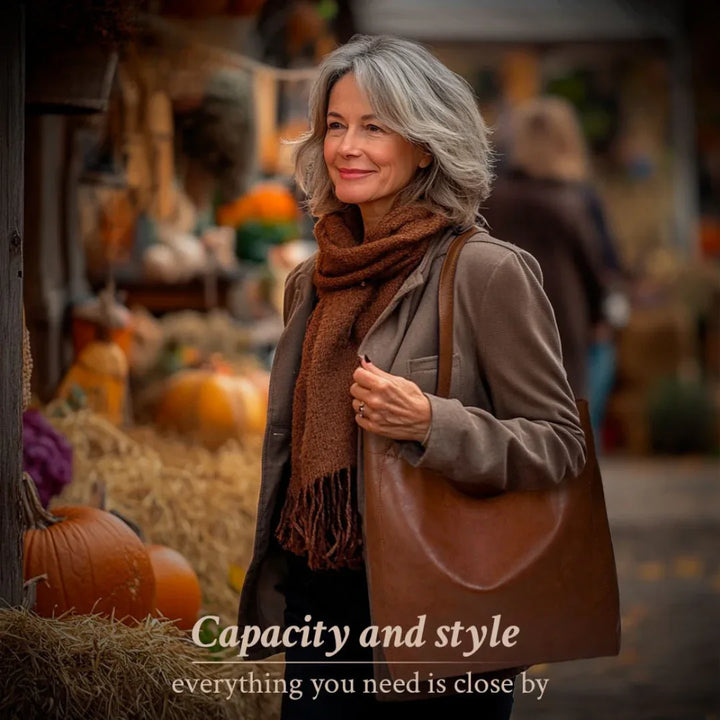 Lorena’s Modern Chic | Stylish Leather Bag - MABEL LONDON