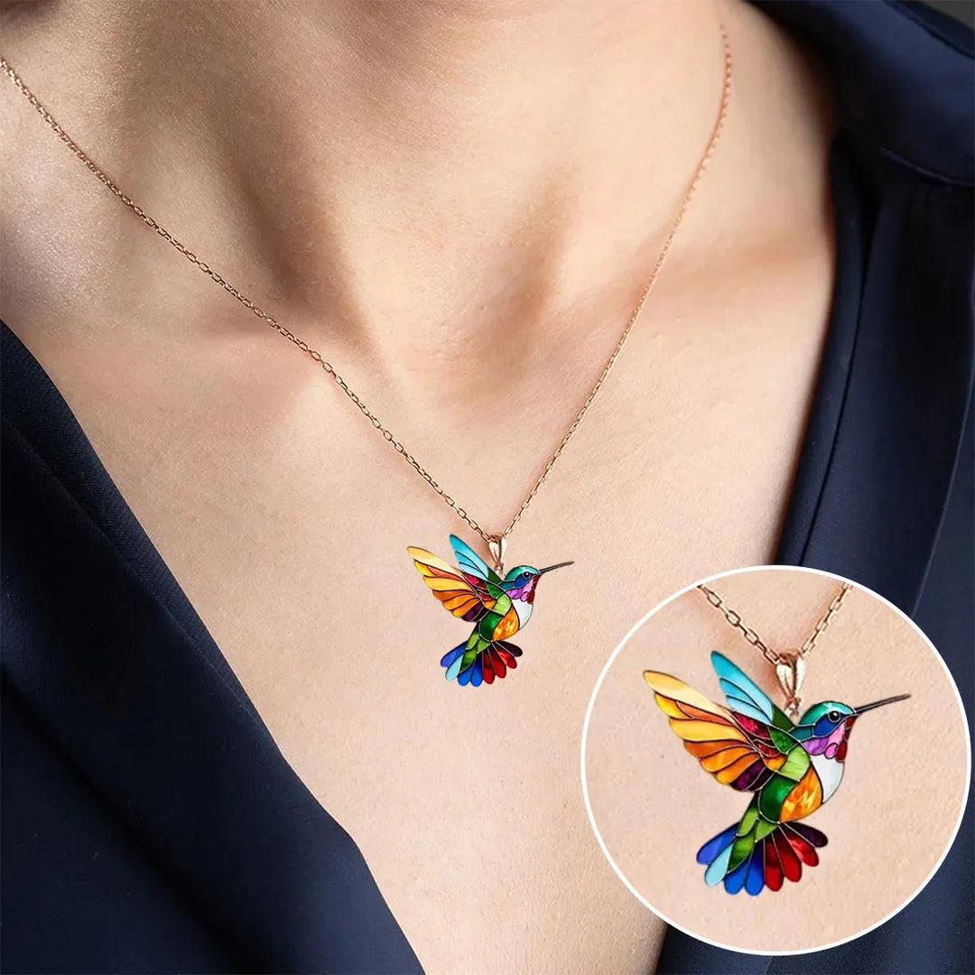 ROLA | BEAUTIFUL HUMMINGBIRD NECKLACE - MABEL LONDON