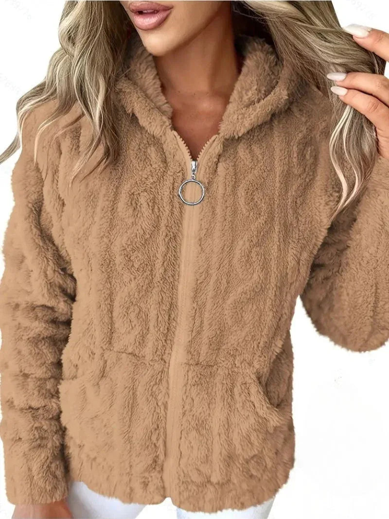 Ruth | Classic Zip-Up Hoodie - MABEL LONDON