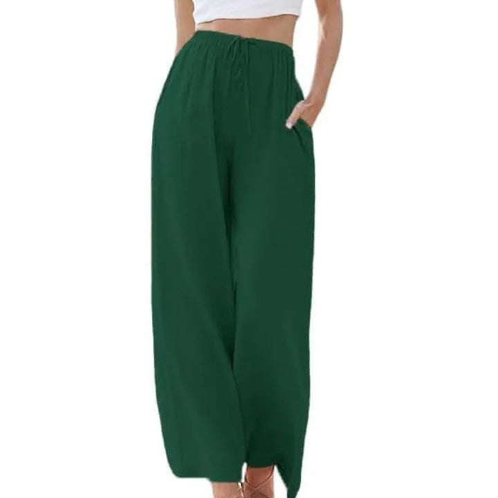 MARIANNE™ – Casual Summer Wide Leg Trousers - MABEL LONDON