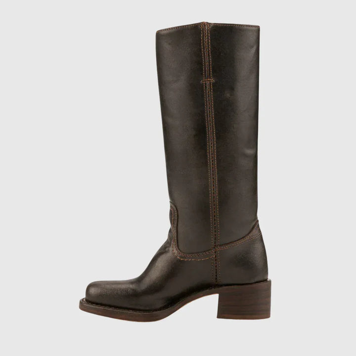 LERELIA | LEATHER KNEE-HIGH BOOTS - MABEL LONDON