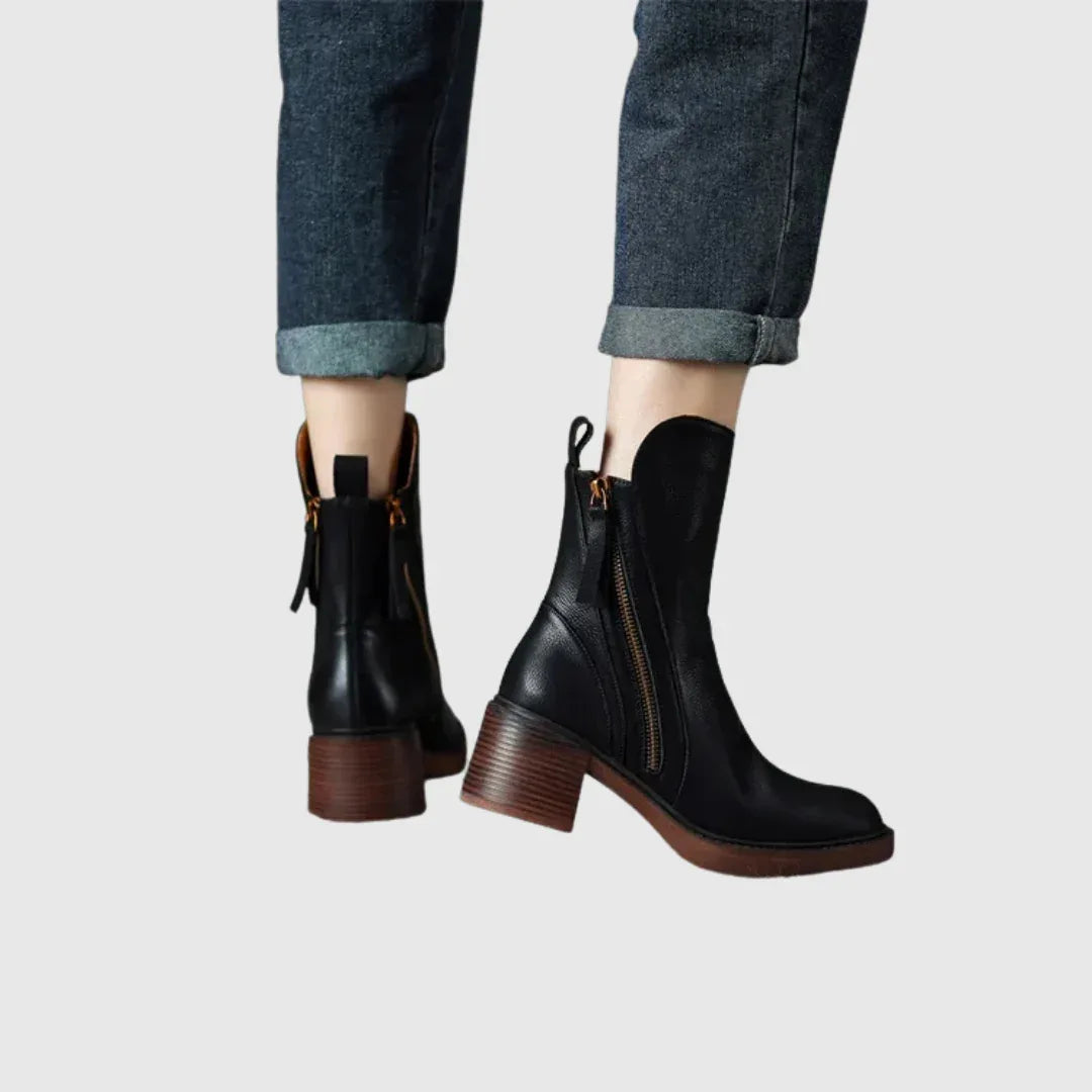Streamlined Ankle Boots - MABEL LONDON