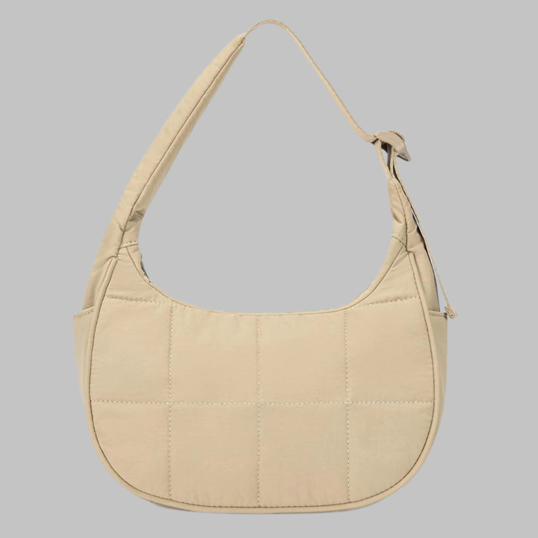 ZARIAH™ - Chic Mini Puffer Crescent Shoulder Bag - MABEL LONDON