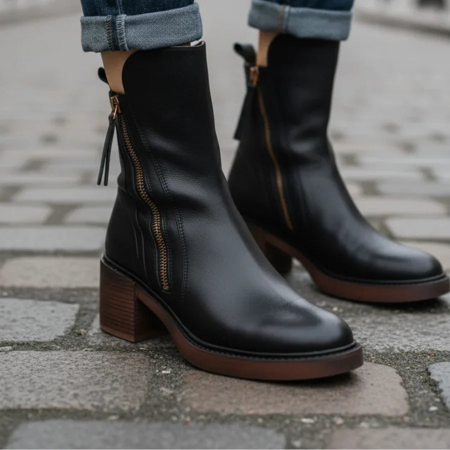 Valorine | Ankle Boots - MABEL LONDON