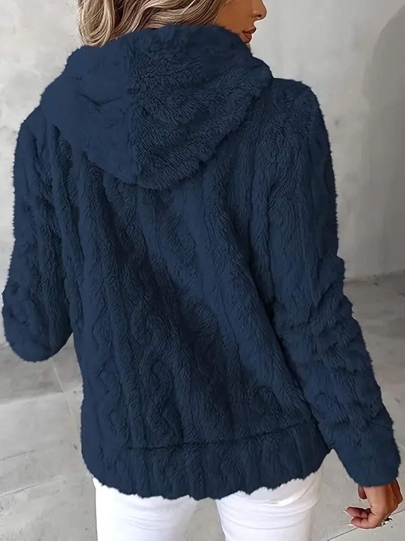 Ruth | Classic Zip-Up Hoodie - MABEL LONDON