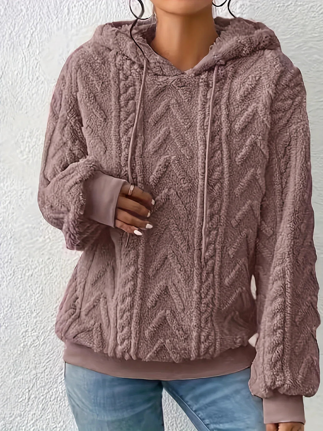Sienna – Ultra-Soft Knit Hooded Fleece - MABEL LONDON