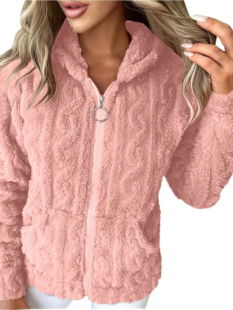 Ruth | Classic Zip-Up Hoodie - MABEL LONDON