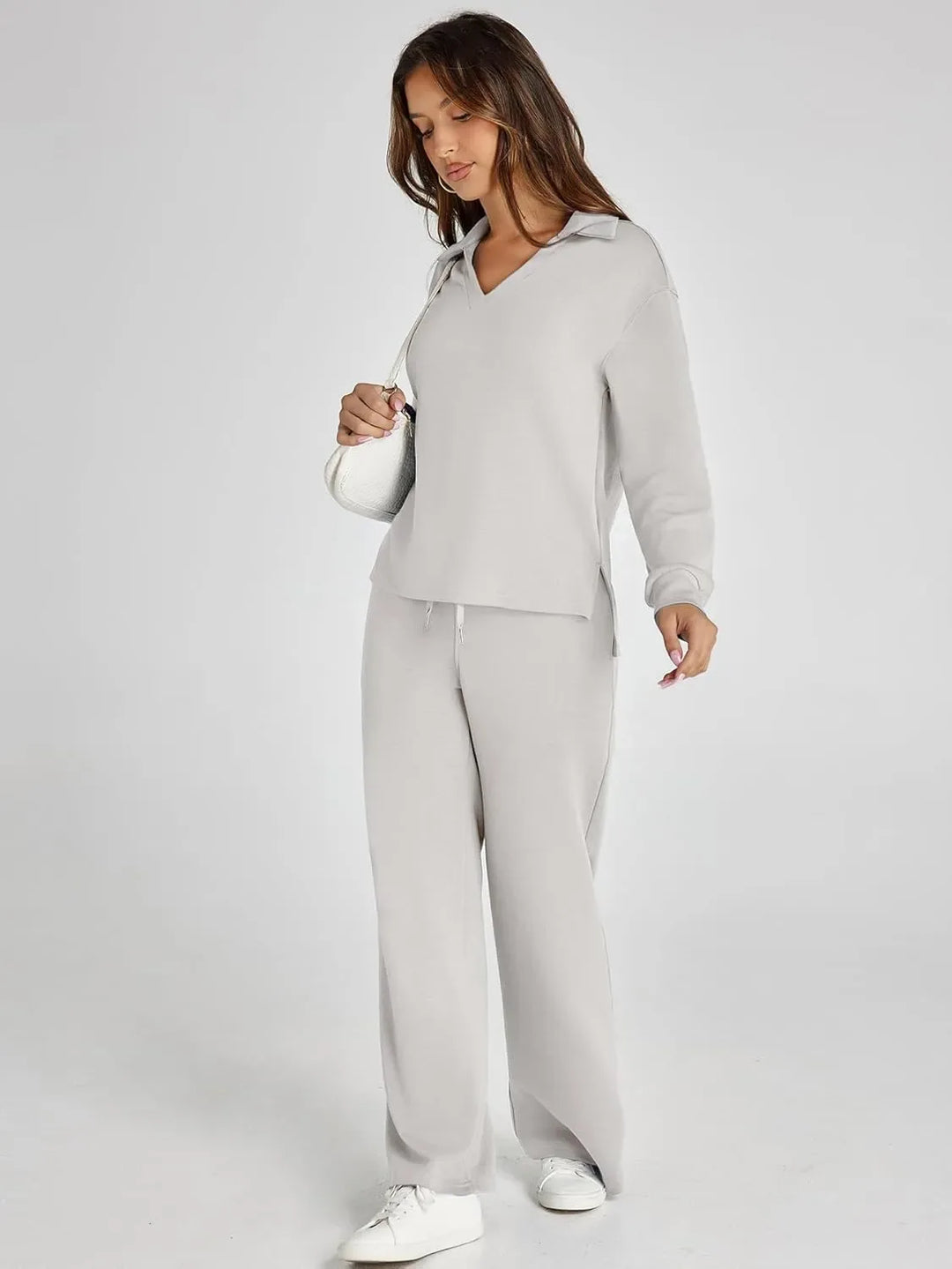 RENÉE™ - Cozy Minimalist Two-Piece Set - MABEL LONDON