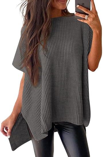 SANDRINE™ - Effortless Chic Sweater Top - MABEL LONDON