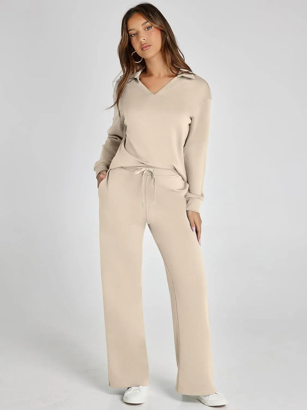 RENÉE™ - Cozy Minimalist Two-Piece Set - MABEL LONDON
