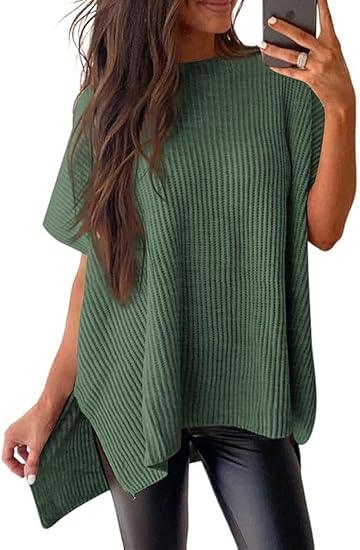 SANDRINE™ - Effortless Chic Sweater Top - MABEL LONDON