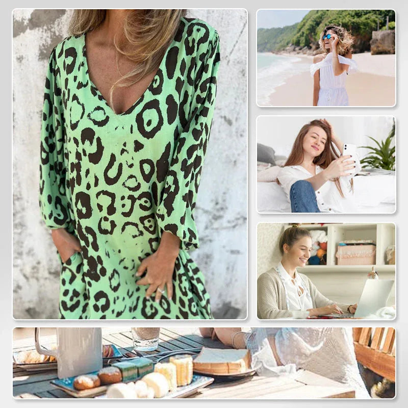 LYNA™ - Wild Elegance Dress - MABEL LONDON