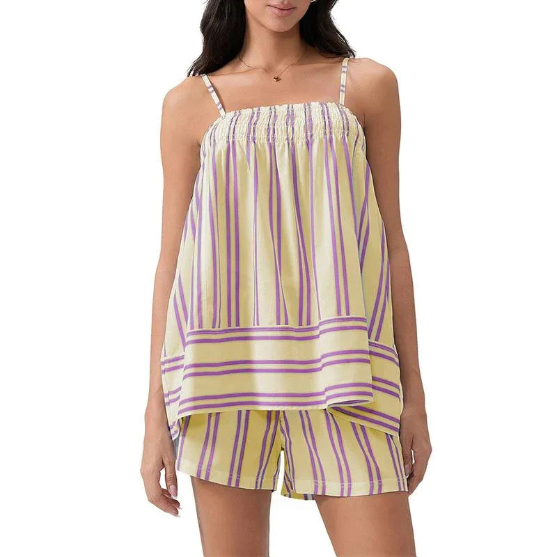 ZARUA™ – Casual Summer Sleeveless Lounge Co-ord - MABEL LONDON