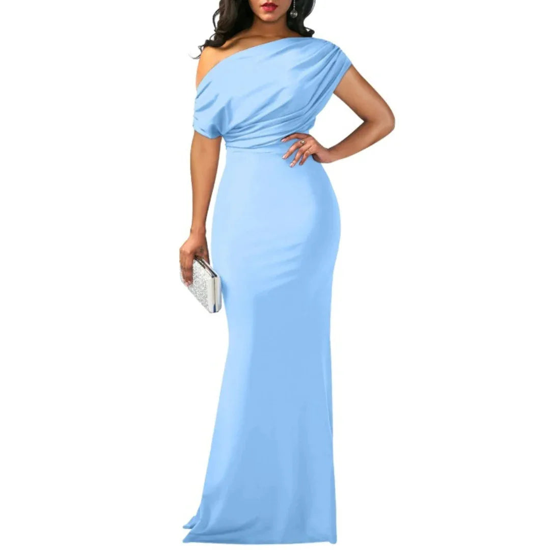 NOEMIA™ – Elegant Bodycon Maxi Party Dress - MABEL LONDON