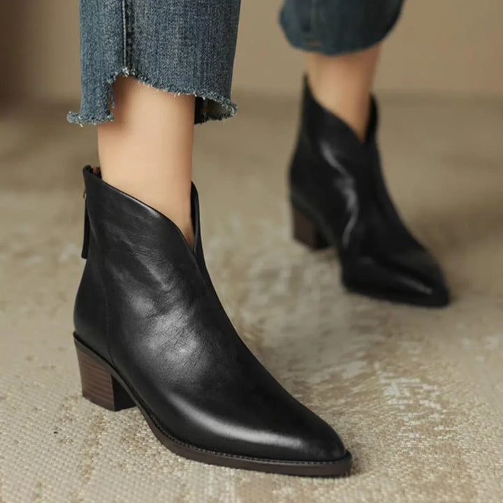 CAMILLE™ | Everyday Elegance Ankle Boots - MABEL LONDON