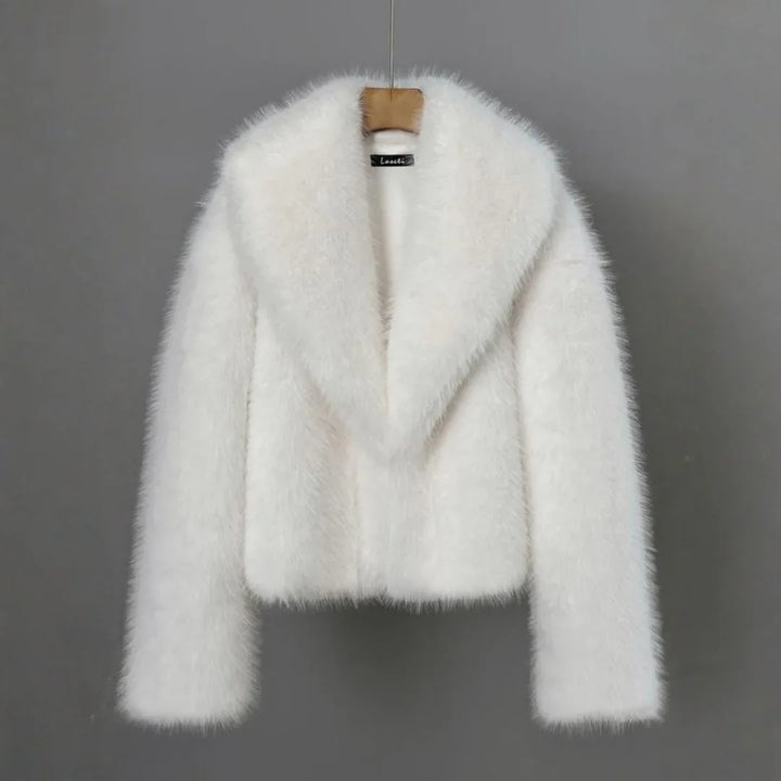 CELESTIA™ - Chic Faux Loose Fit Winter High-End Coat - MABEL LONDON