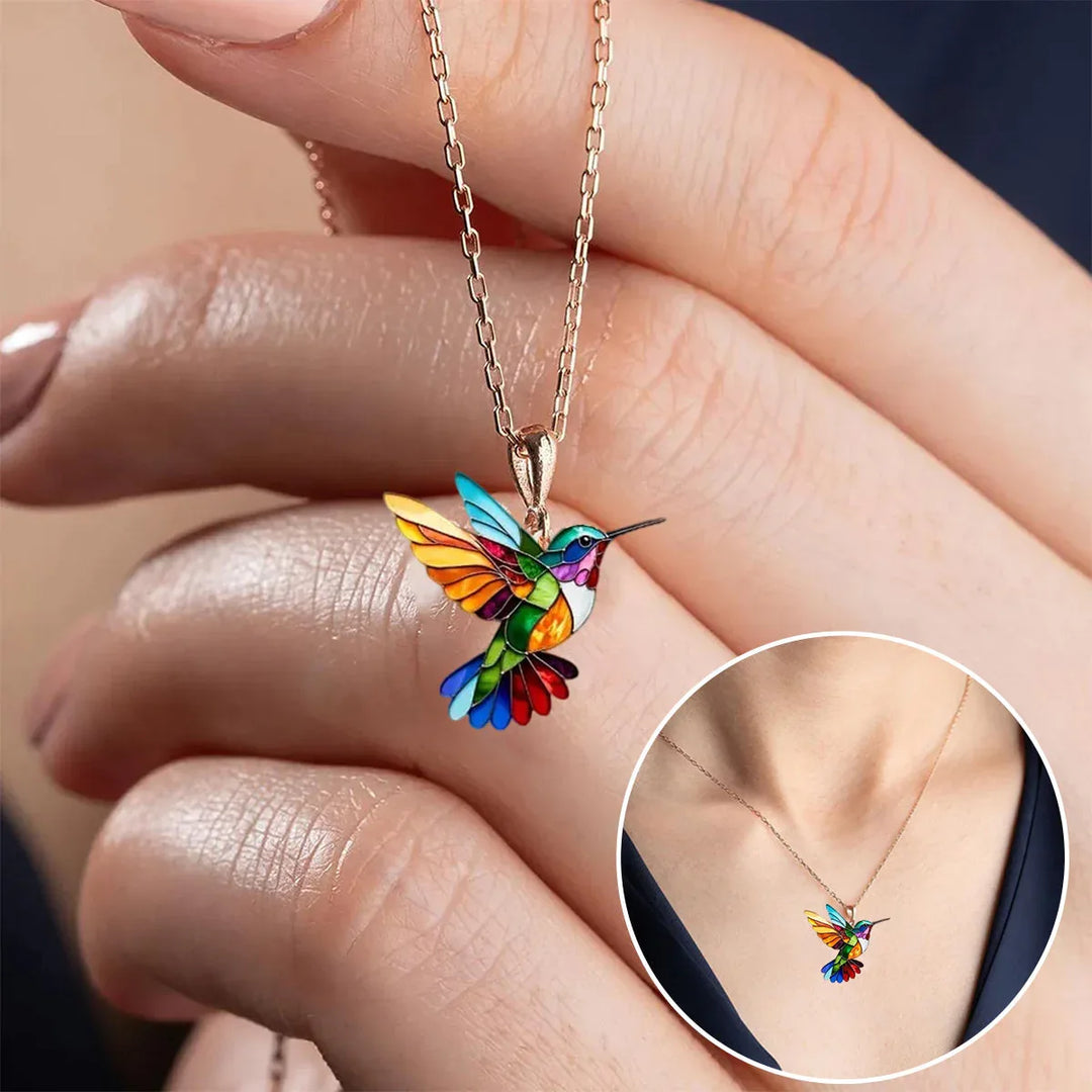 ROLA | BEAUTIFUL HUMMINGBIRD NECKLACE - MABEL LONDON