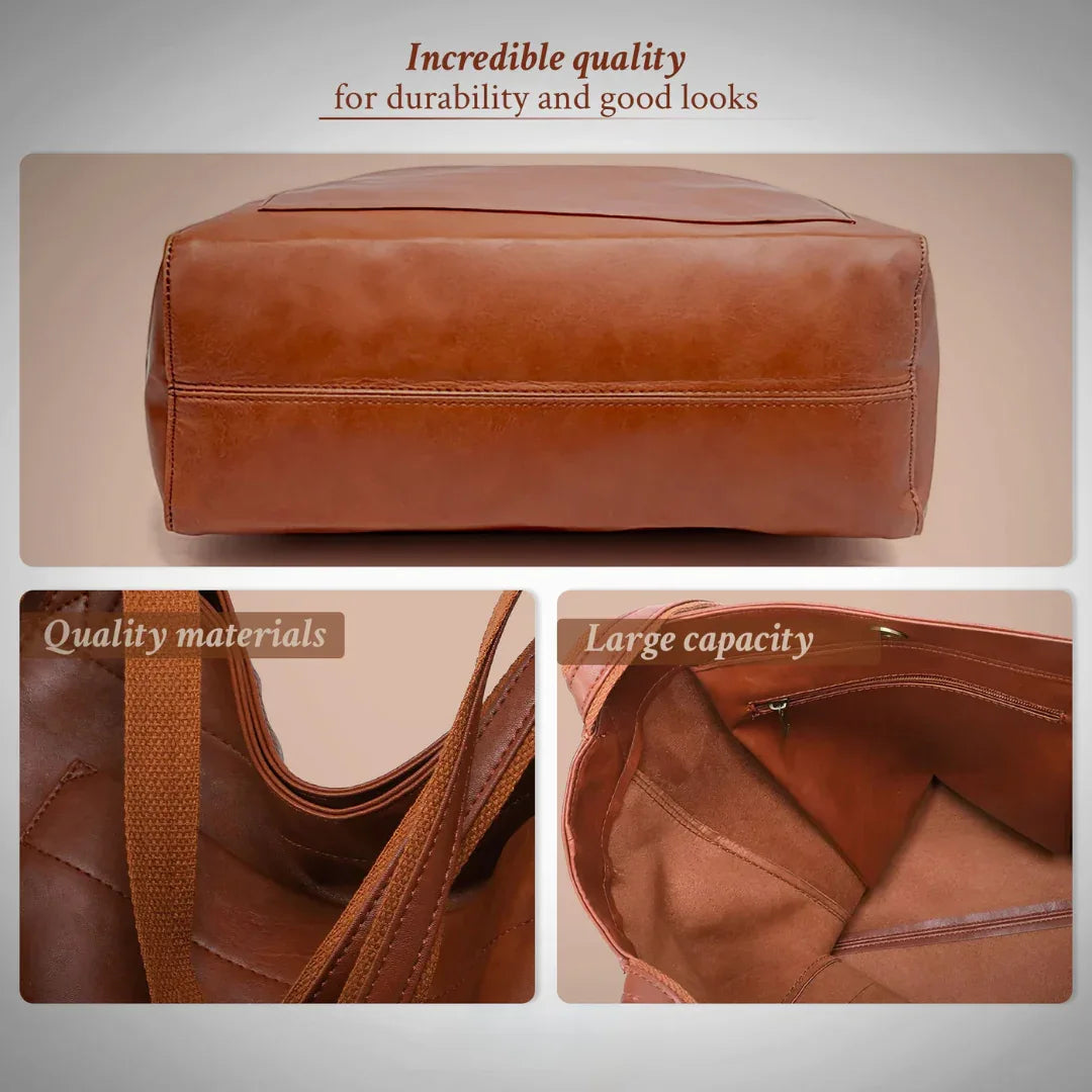 Lorena’s Modern Chic | Stylish Leather Bag - MABEL LONDON