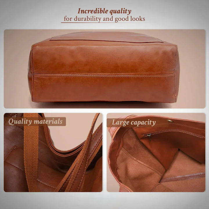 Lorena’s Modern Chic | Stylish Leather Bag - MABEL LONDON