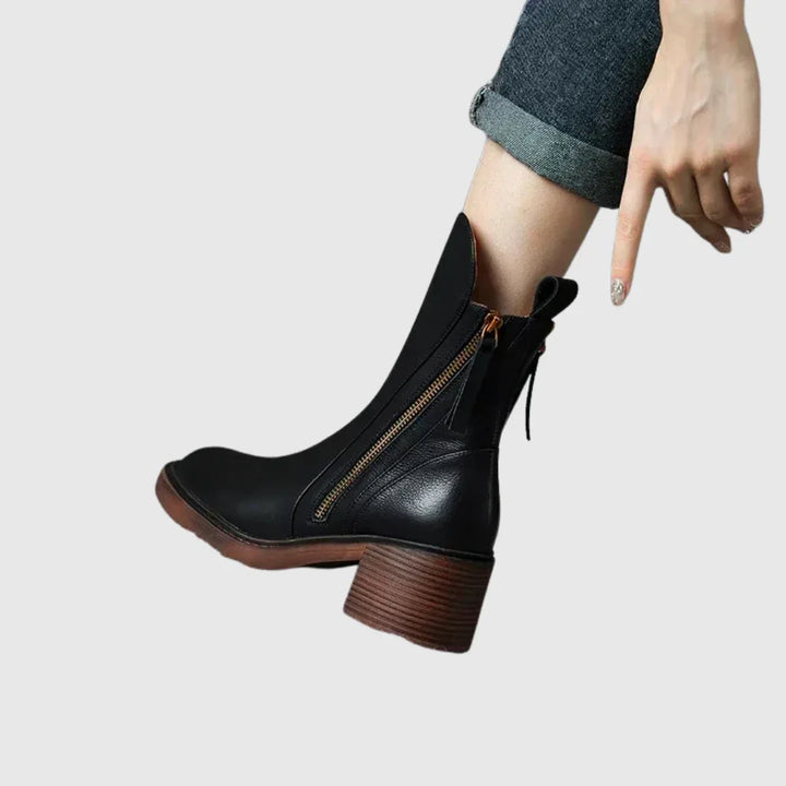 Streamlined Ankle Boots - MABEL LONDON