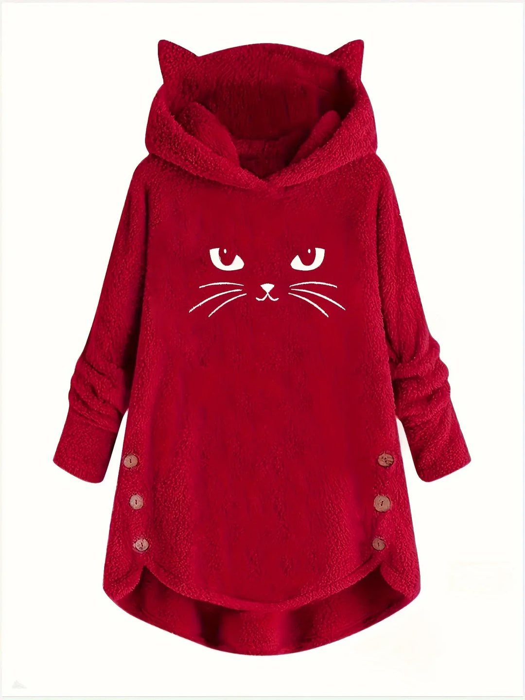 Kira – Cozy Cat Hoodie - MABEL LONDON
