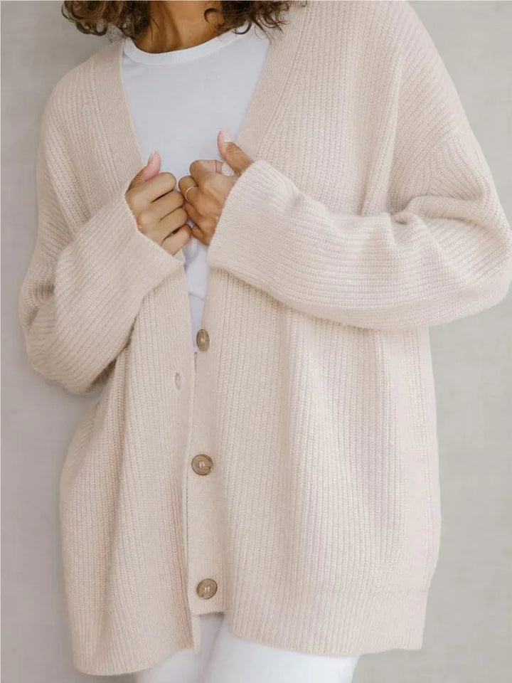 LOREN™ - Chic Cocoon Cardigan - MABEL LONDON