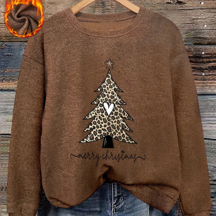 Luna – Fluffy Heart-Button Knit Sweater - MABEL LONDON