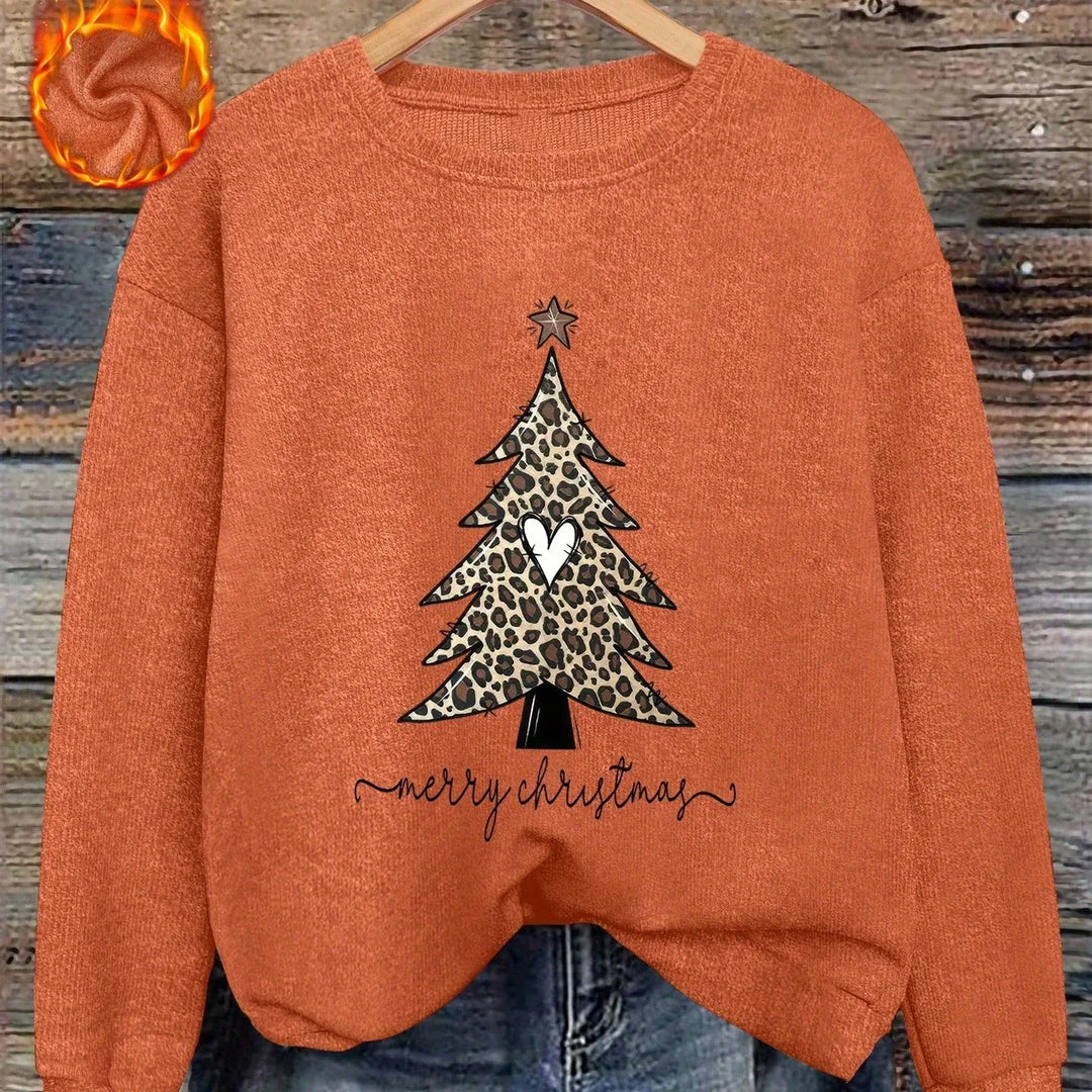 Luna – Fluffy Heart-Button Knit Sweater - MABEL LONDON