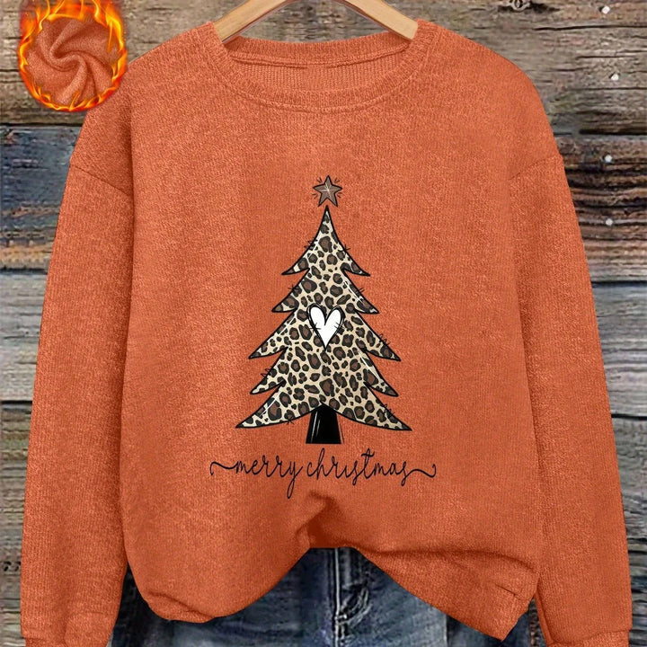 Luna – Fluffy Heart-Button Knit Sweater - MABEL LONDON