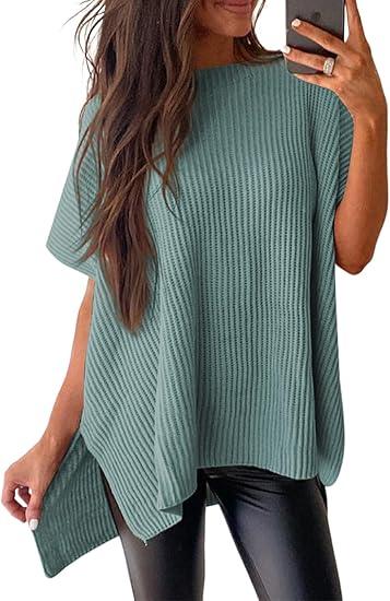 SANDRINE™ - Effortless Chic Sweater Top - MABEL LONDON