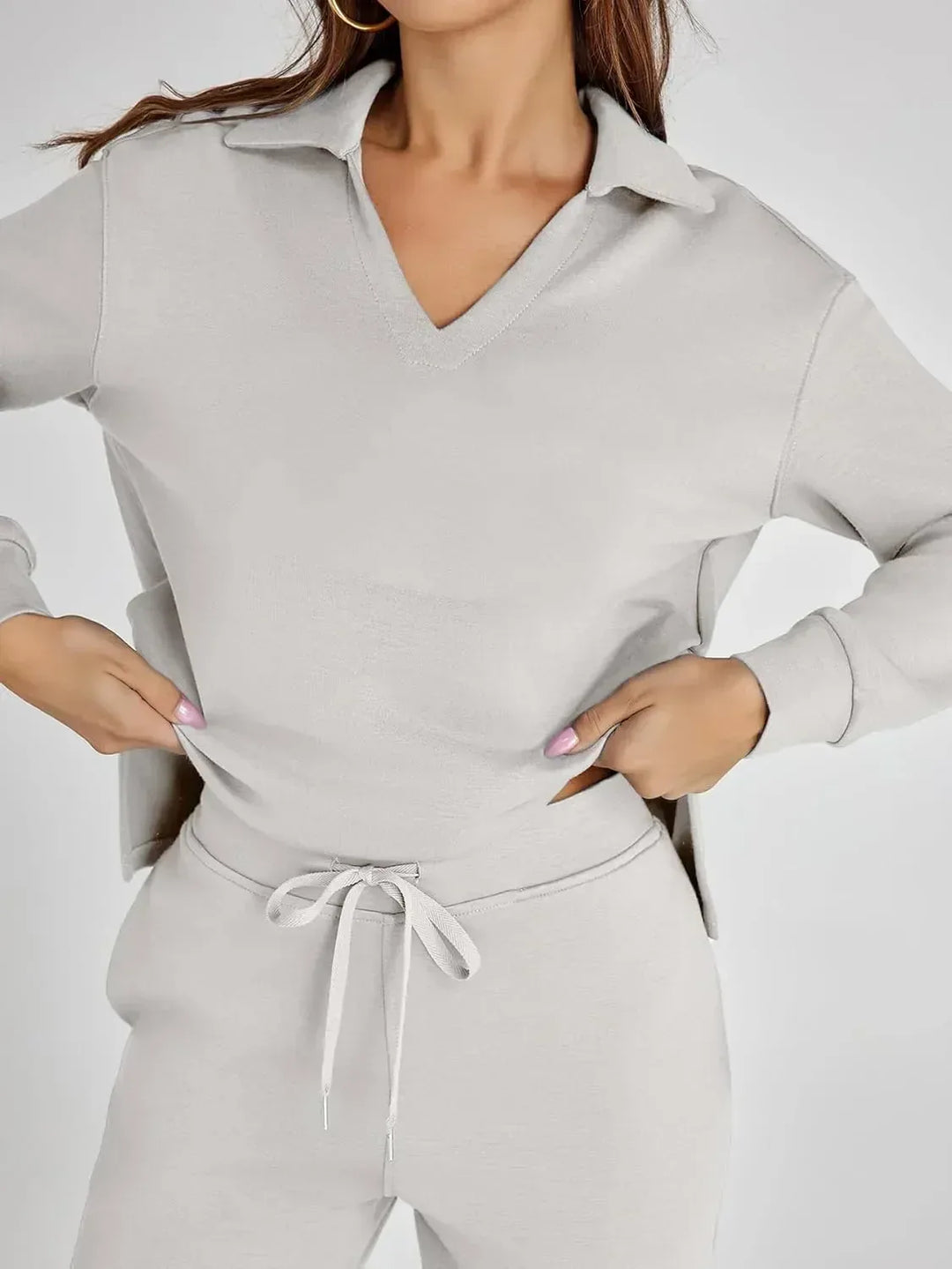 RENÉE™ - Cozy Minimalist Two-Piece Set - MABEL LONDON