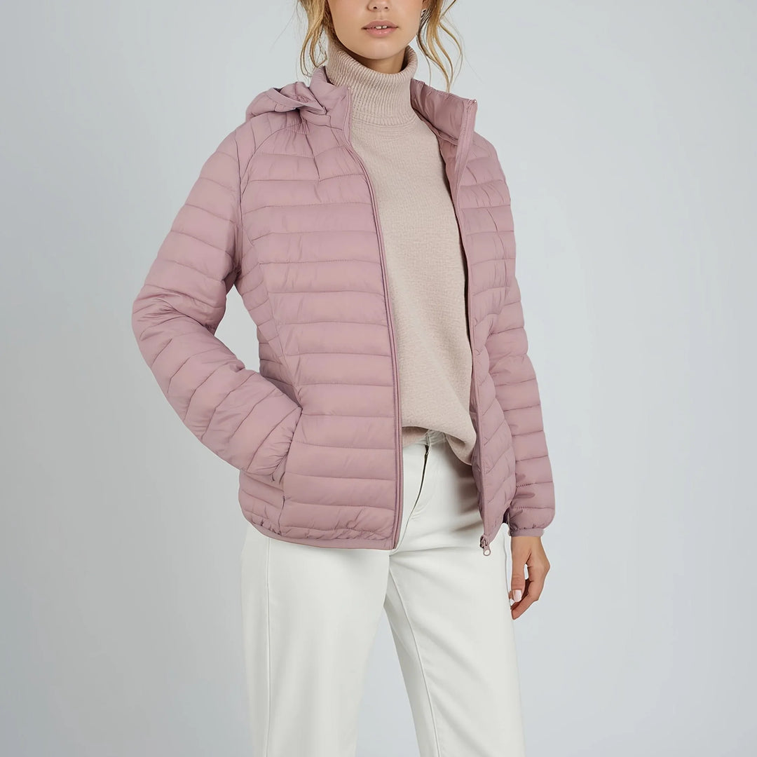 Celi | Ultra-Light Down Jacket - MABEL LONDON