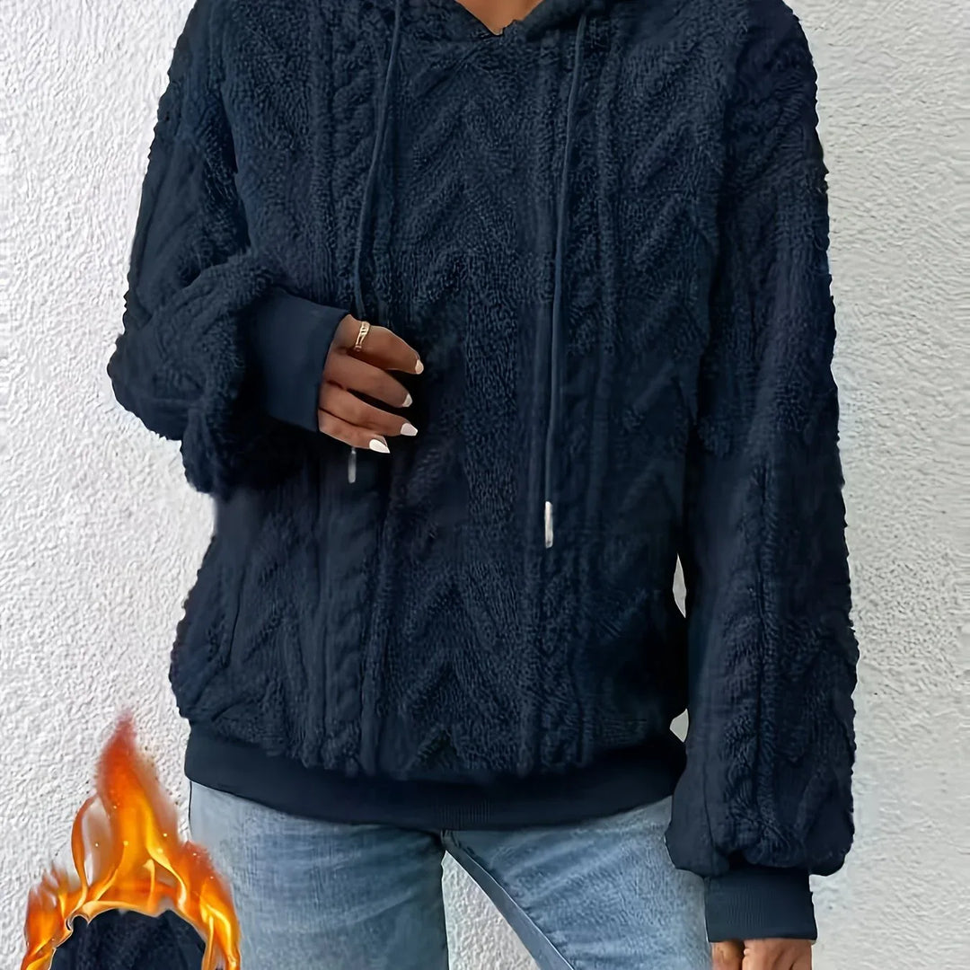 Sienna – Ultra-Soft Knit Hooded Fleece - MABEL LONDON