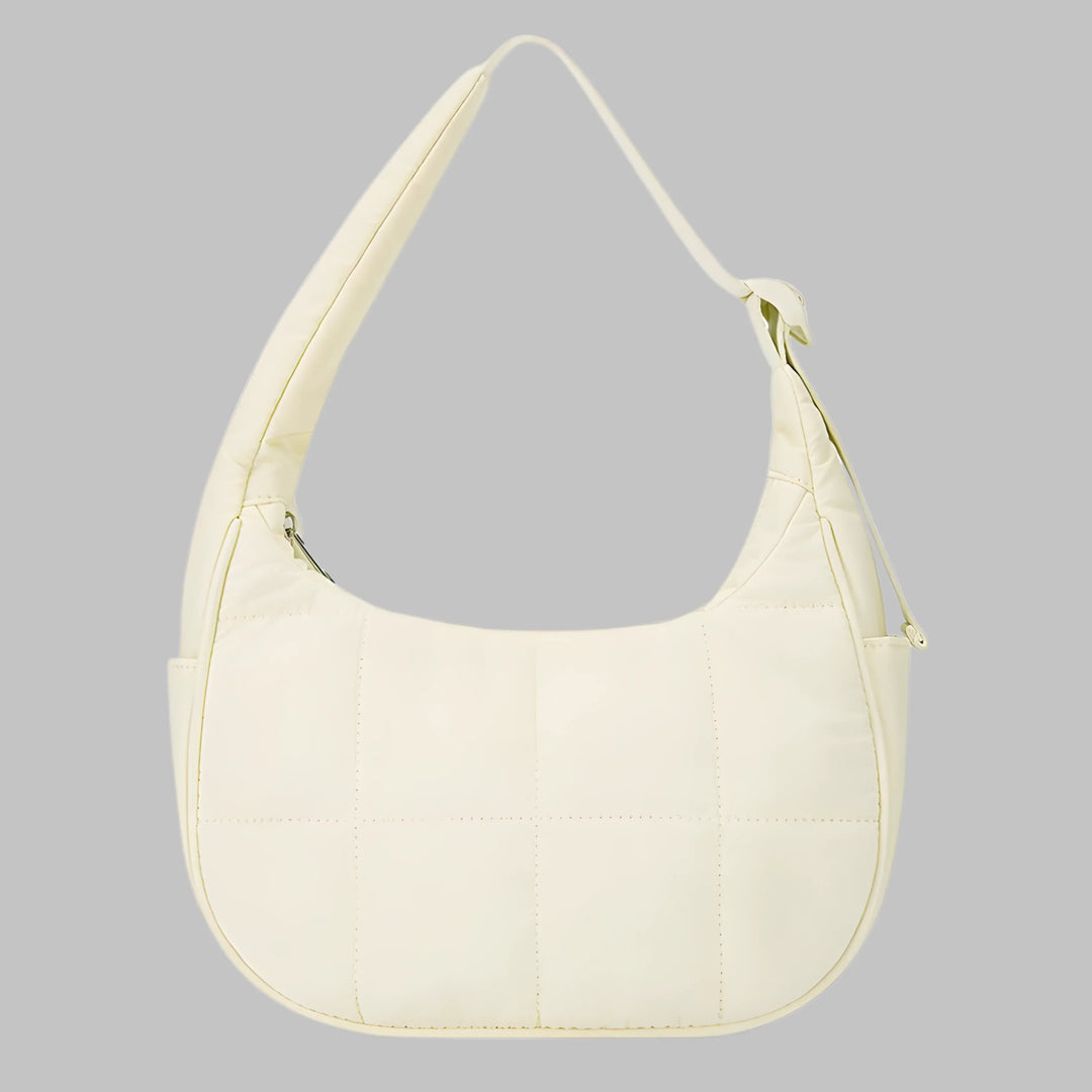ZARIAH™ - Chic Mini Puffer Crescent Shoulder Bag - MABEL LONDON