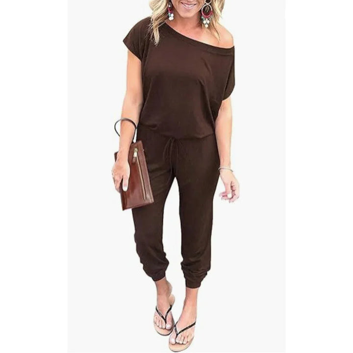 ALBERTA™ – Casual One-Piece Summer Lounge Jumpsuit - MABEL LONDON