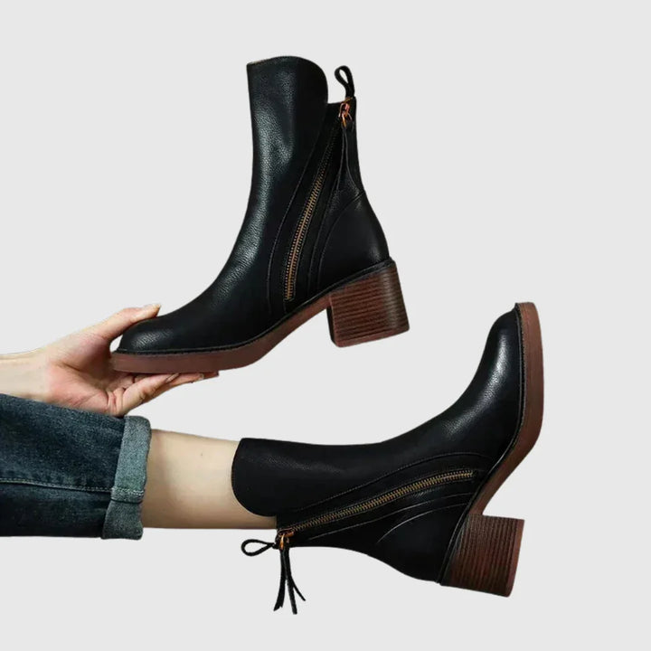 Streamlined Ankle Boots - MABEL LONDON