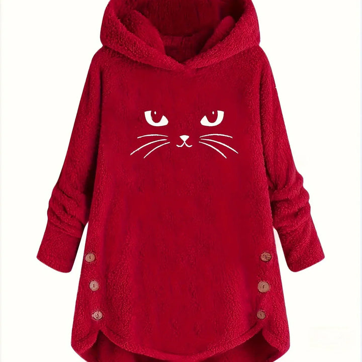 Kira – Cozy Cat Hoodie - MABEL LONDON