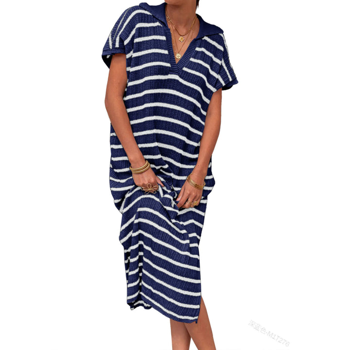 ODESSA™ - Summer Graceful Slit Loose Maxi Dress - MABEL LONDON