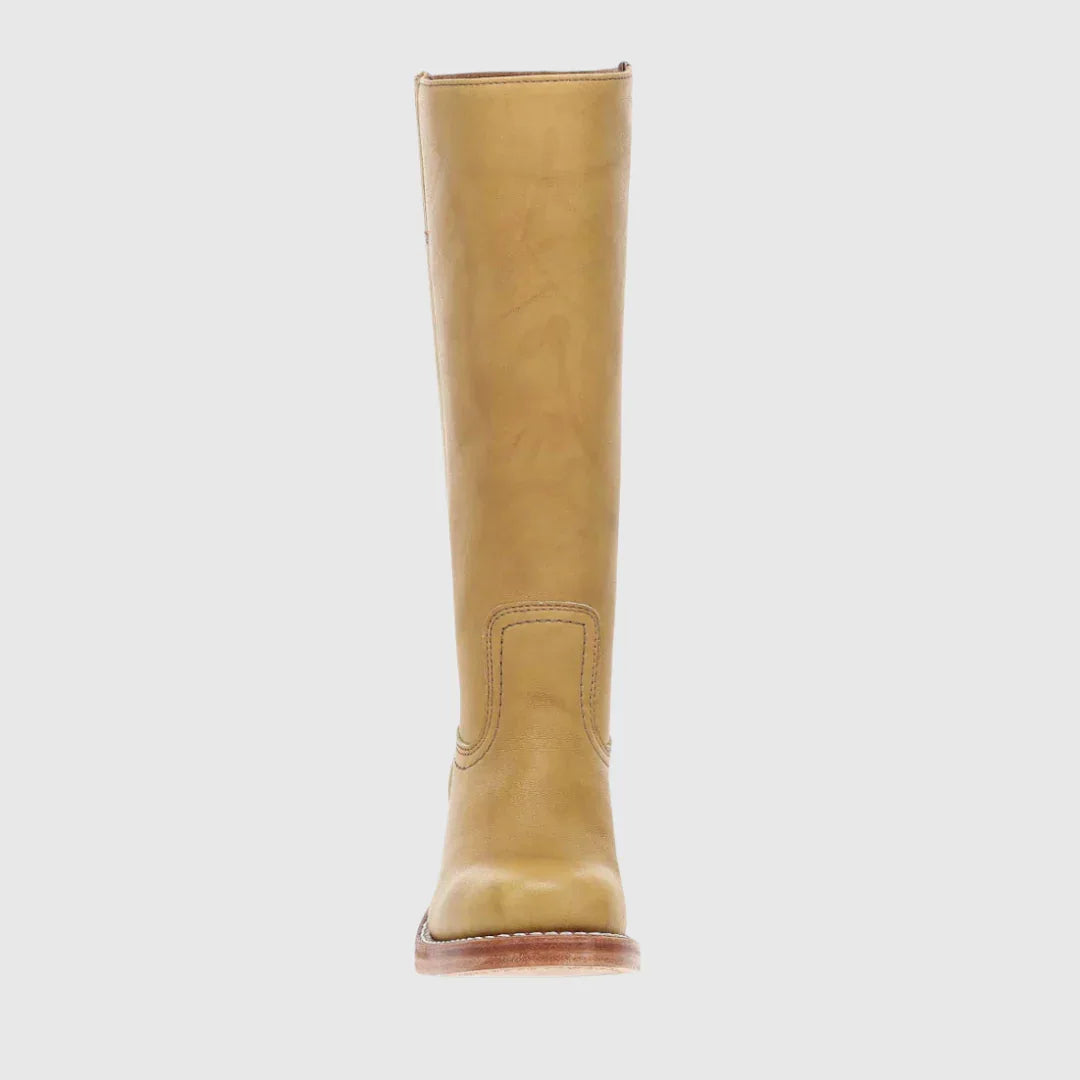 LERELIA | LEATHER KNEE-HIGH BOOTS - MABEL LONDON