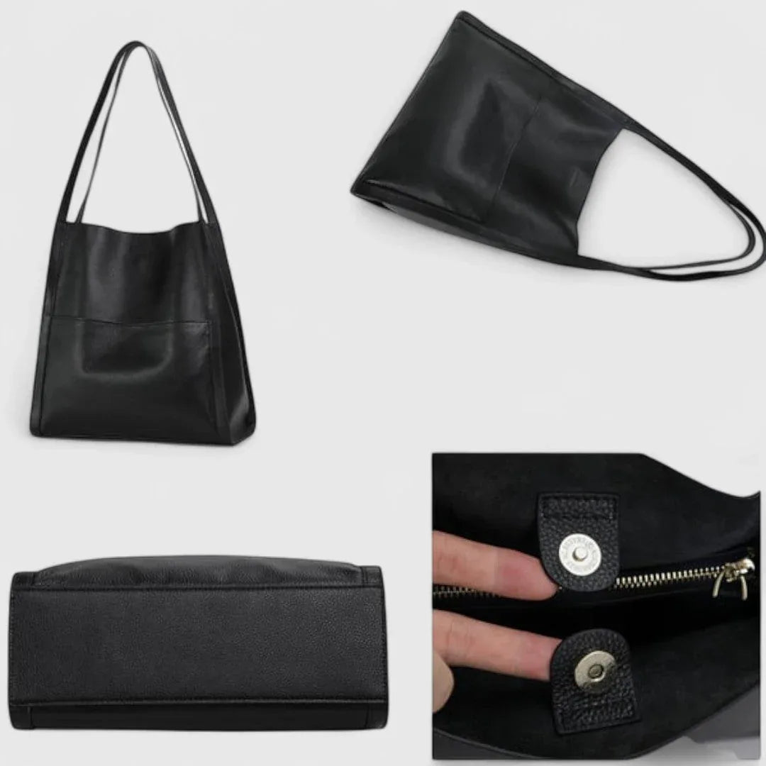 Elegant Shoulder Tote - MABEL LONDON