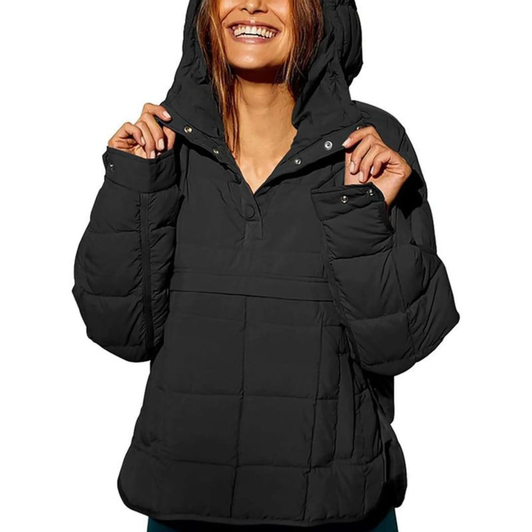 FARRELL™ – Oversized Hooded Pullover Hooded Jacket - MABEL LONDON