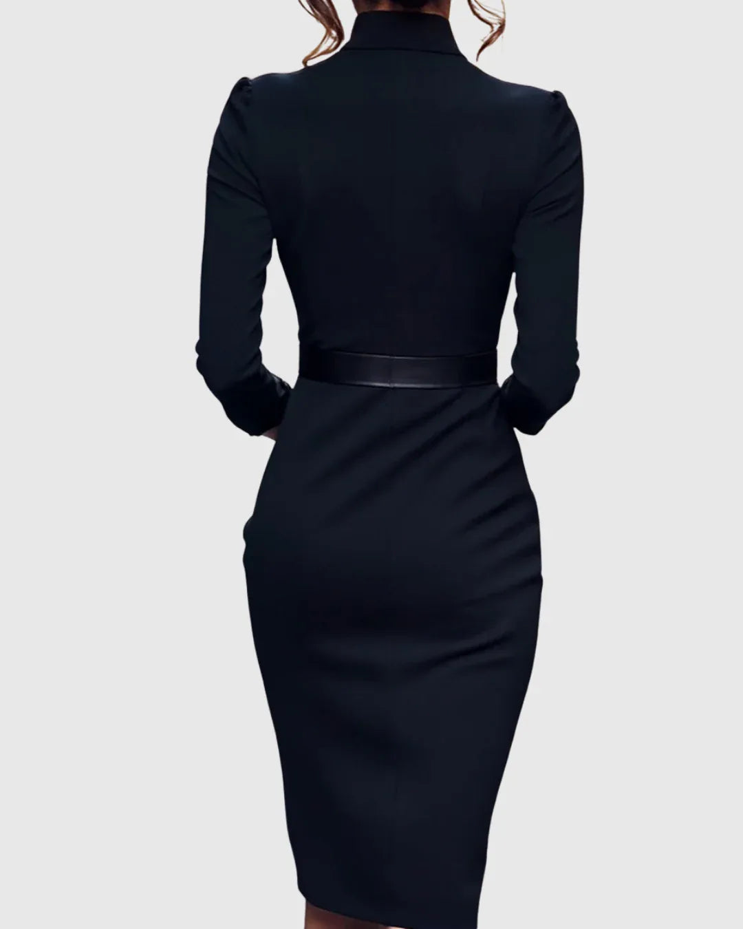 Claribel | Refined Midi Dress - MABEL LONDON