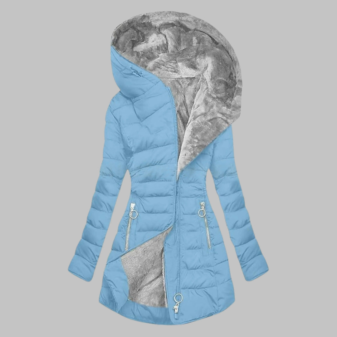 YENGE™ - Casual Slim Fit Hooded Long Sleeve Jacket - MABEL LONDON