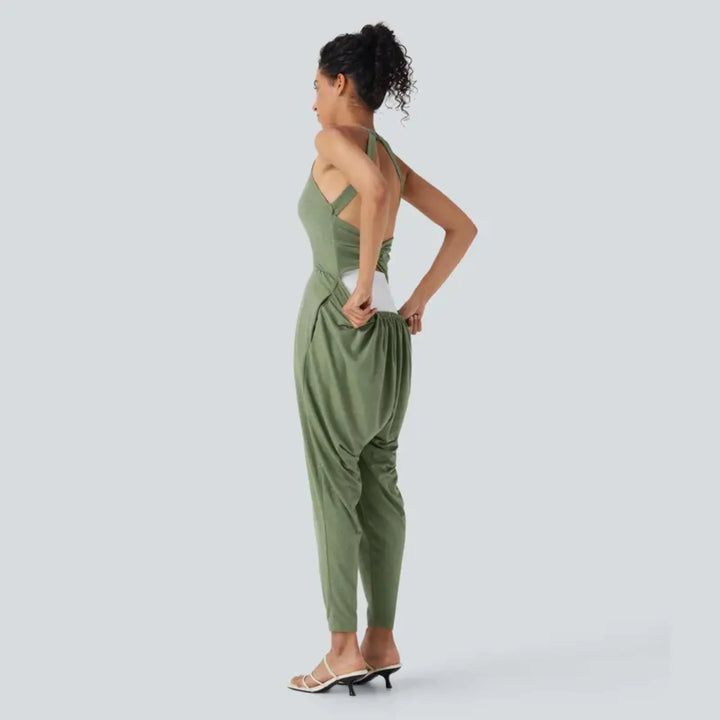DAYEA™ – Comfy Backless U-Neck Lounge Jumpsuit - MABEL LONDON