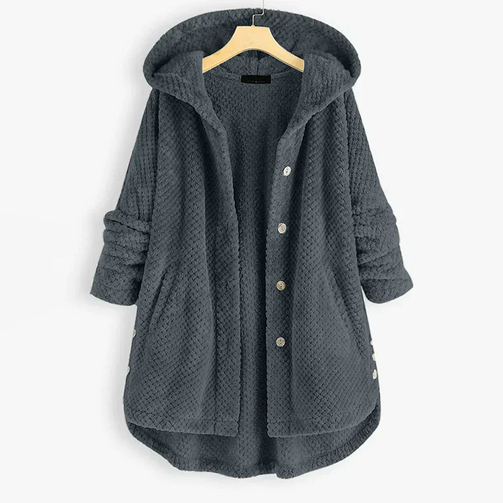 NIAH™ - Cosy Hooded Coat - MABEL LONDON