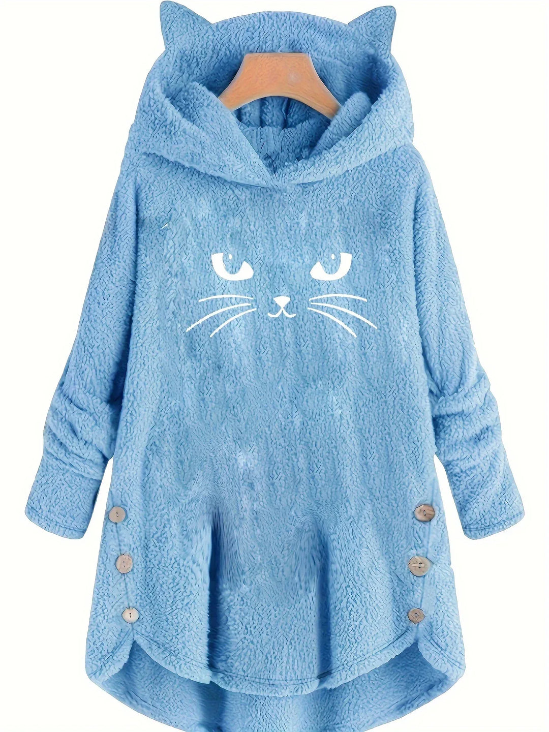 Kira – Cozy Cat Hoodie - MABEL LONDON