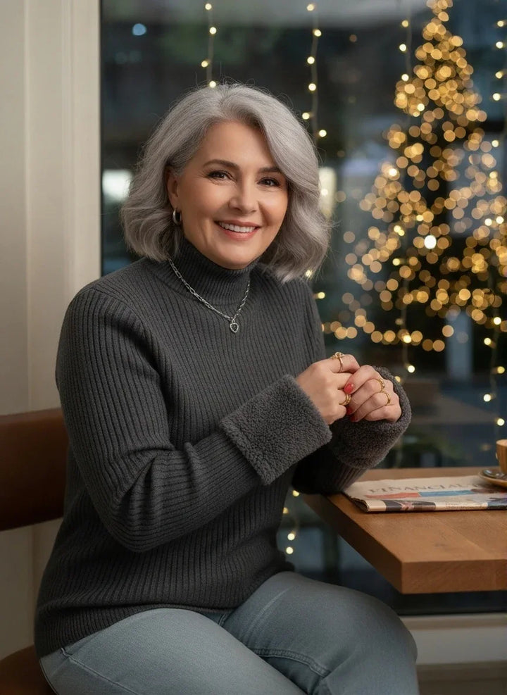 Elva™ - Cozy Plush Sweater - MABEL LONDON